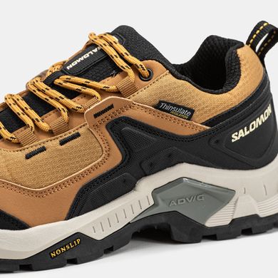 Кроссовки Salomon Quest Element Brown Black Grey Thinsulate Nonsplip