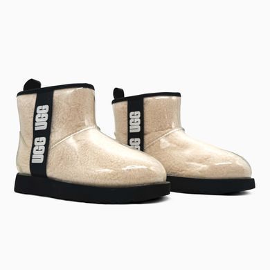 Черевики UGG Classic Clear Mini Natural Black Premium, 37