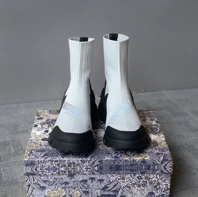 Кроссовки Dior White shoes socks, 36