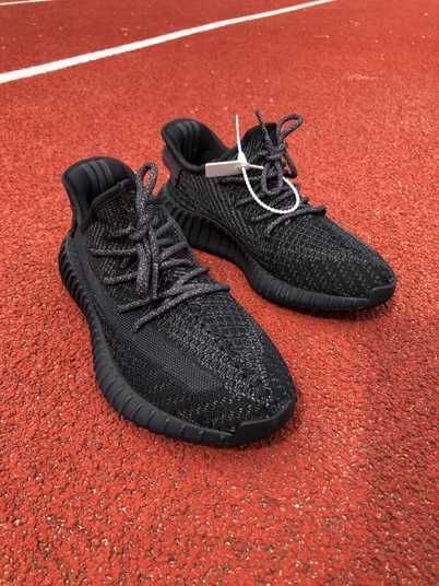 Кроссовки Adidas Yeezy Boost 350 V2 Black Static Full Reflective