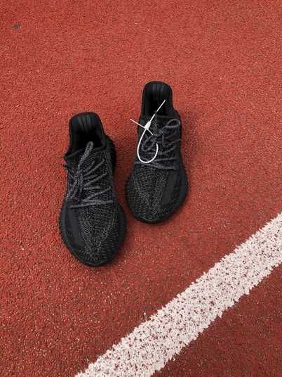 Кроссовки Adidas Yeezy Boost 350 V2 Black Static Full Reflective