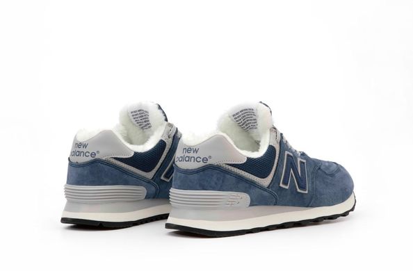 Кросівки New Balance 574 Blue Grey Winter Fur, 40