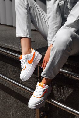 Кросівки Nike Force Shadow White Orange