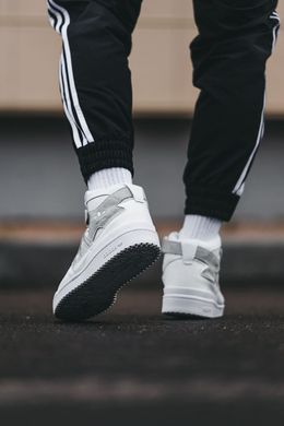 Кроссовки Adidas Forum 84 Hight White Grey, 44