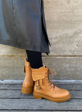 Ботинки Dior Boots Brown Fur, 36