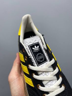Кросівки Adidas Gucci x Gazelle Black GG Monogram, 36
