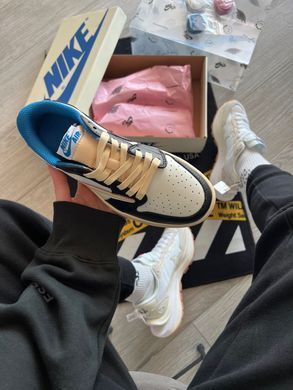 Кроссовки Nike Jordan 1 Low Fragment x Travis Scott