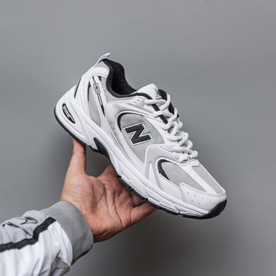 Кроссовки New Balance 530 White Grey Black Fleece