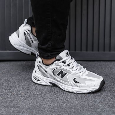 Кроссовки New Balance 530 White Grey Black Fleece