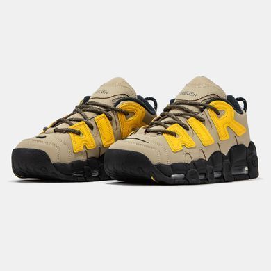 Кроссовки Nike Air More Uptempo x AMBUSH Beige Yellow Black, 40