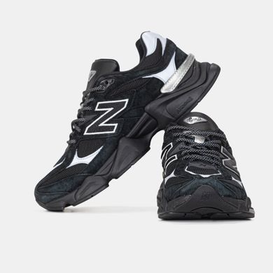 New Balance 9060 Black Silver Reflective, 39
