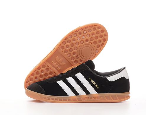 Кроссовки Adidas Hamburg Black White, 42