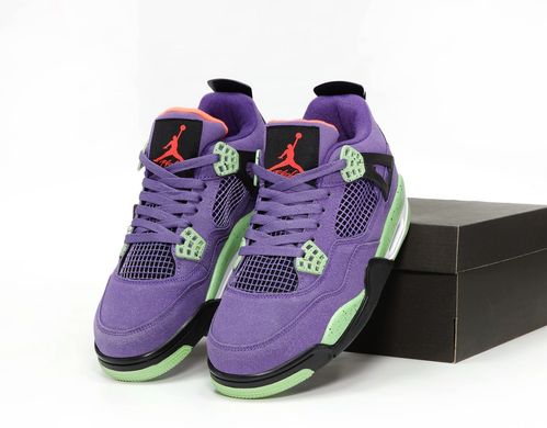 Кроссовки Nike Air Jordan 4 Retro Canyon Purple, 36