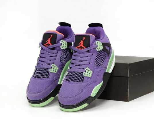 Кросівки Nike Air Jordan 4 Retro Canyon Purple Купити (Доставка 1