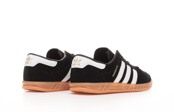 Кроссовки Adidas Hamburg Black White, 44