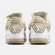 Кроссовки Nike Air Jordan 4 x Louis Vuitton White Beige, 41