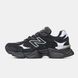 New Balance 9060 Black Silver Reflective, 39