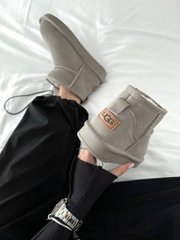 Ботинки UGG Ultra Mini Grey Suede, 38
