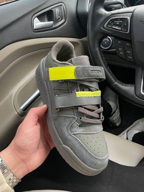 Кроссовки Adidas Forum Dark Grey Neon Yellow, 41
