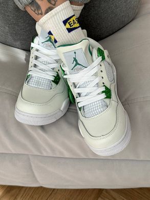 Кросівки Air Jordan 4 Retro White Green, 36