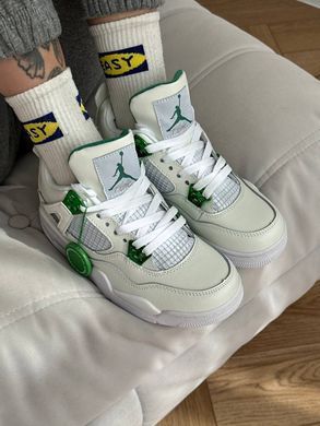 Кросівки Air Jordan 4 Retro White Green, 36