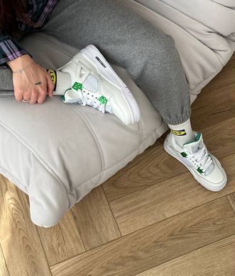 Кросівки Air Jordan 4 Retro White Green, 36