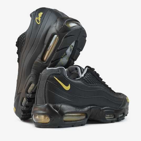 Кроссовки Nike Air Max 95 SP Corteiz Black Tour Yellow Купить