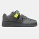 Кроссовки Adidas Forum Dark Grey Neon Yellow, 37
