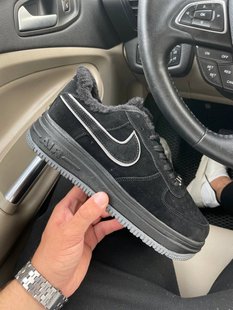 Кросівки NK Air Force 1 Black Fur, 40