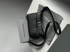 Сумка Balenciaga Black Hourglass Sling Bag Premium, 20х13х6