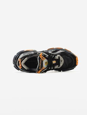 Кроссовки Balenciaga Runner Black Grey Neon Orange, 40