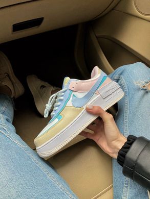 Кросівки Nike Air Force Shadow Multicolor Pastel