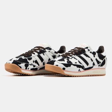 Кроссовки Adidas SL'72 Cow Print White Black, 36