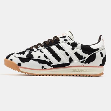 Кроссовки Adidas SL'72 Cow Print White Black, 36