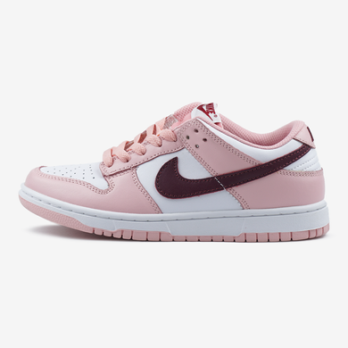 Кросівки Nike Dunk Low Pink Foam Red White, 36