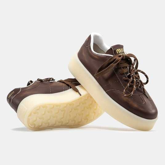 Кросівки Miu Miu Brown - Sneakers Kross — інтернет-магазин