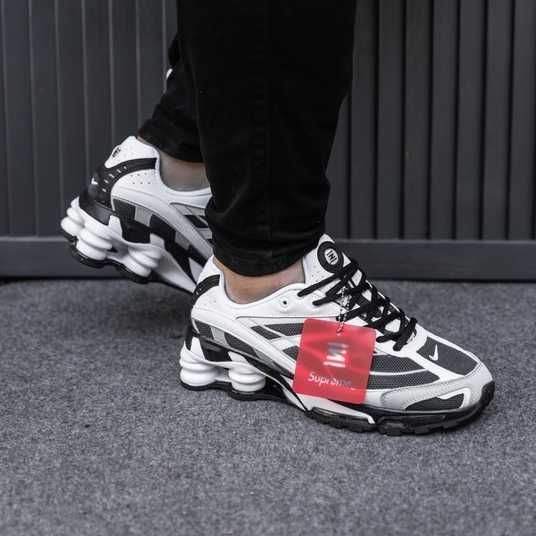 Кросівки Nike Shox Ride 2 Supreme White Black Купити (Доставка 1-3