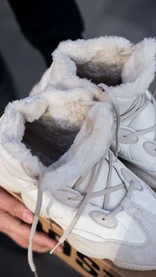 Кросівки Adidas Yeezy Boost 500 High Beige WInter Fur
