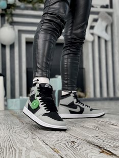 Кросівки Jordan 1 Shadow Grey Хутро, 36