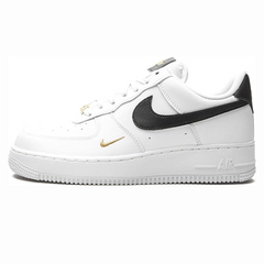 Кросівки Nike Air Force Essential White/Black/Gold Mini Swoosh, 36