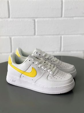 Кросівки NK Air Force Low White Yellow
