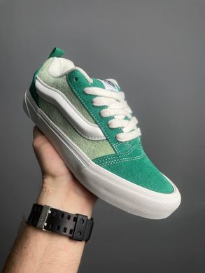 Кроссовки Vans KNU Skool Green White