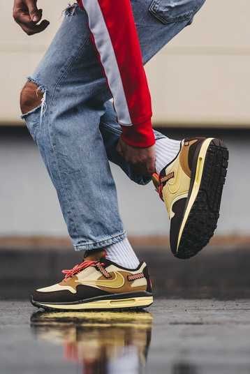 Кросівки Nike Air Max 1 x Travis Scott CACTUS JACK - Sneakers