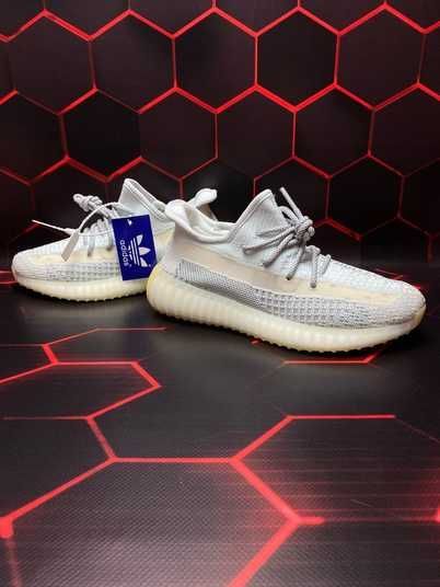Кроссовки Adidas Yeezy Boost 350 V2 Ludmark Reflective шнурки
