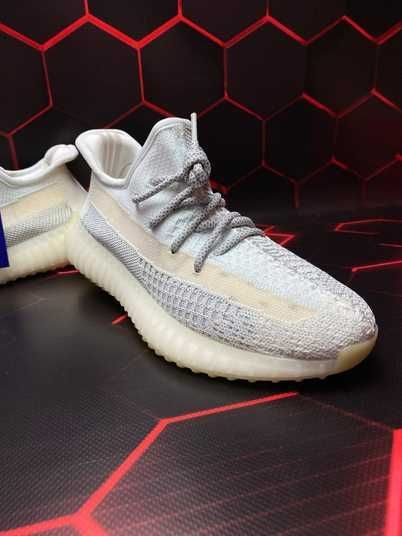 Кроссовки Adidas Yeezy Boost 350 V2 Ludmark Reflective шнурки