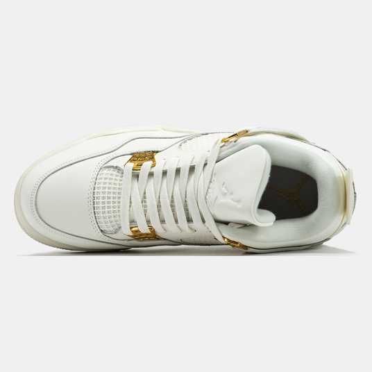 Кросівки Nike Air Jordan 4 Retro Metallic Gold Купити (Доставка 1