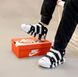 Кросівки Nike Air More Uptempo White Black Red Fur, 36