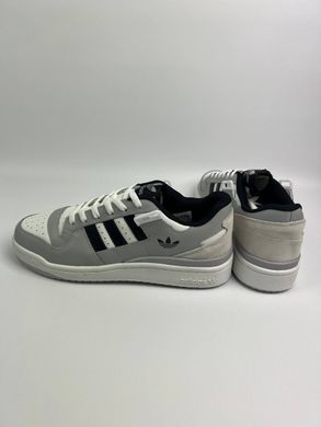 Кроссовки Adidas Forum Grey White Black, 36