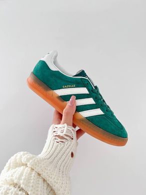 Кроссовки Adidas Gazelle Indoor Collegiate Green Gum