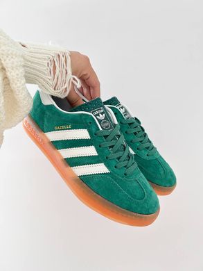 Кроссовки Adidas Gazelle Indoor Collegiate Green Gum